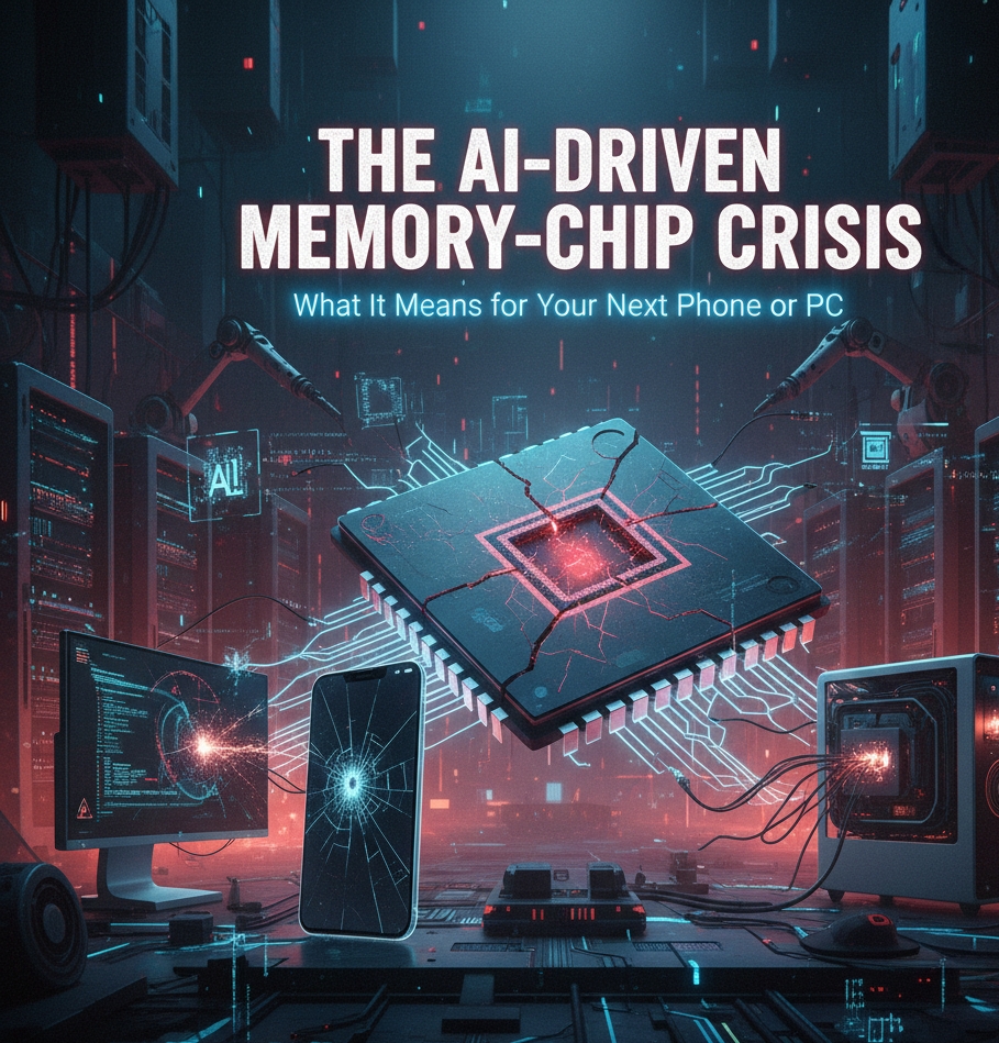 The AI‑Driven Memory‑Chip Crisis: What It Means for Your Next Phone or PC