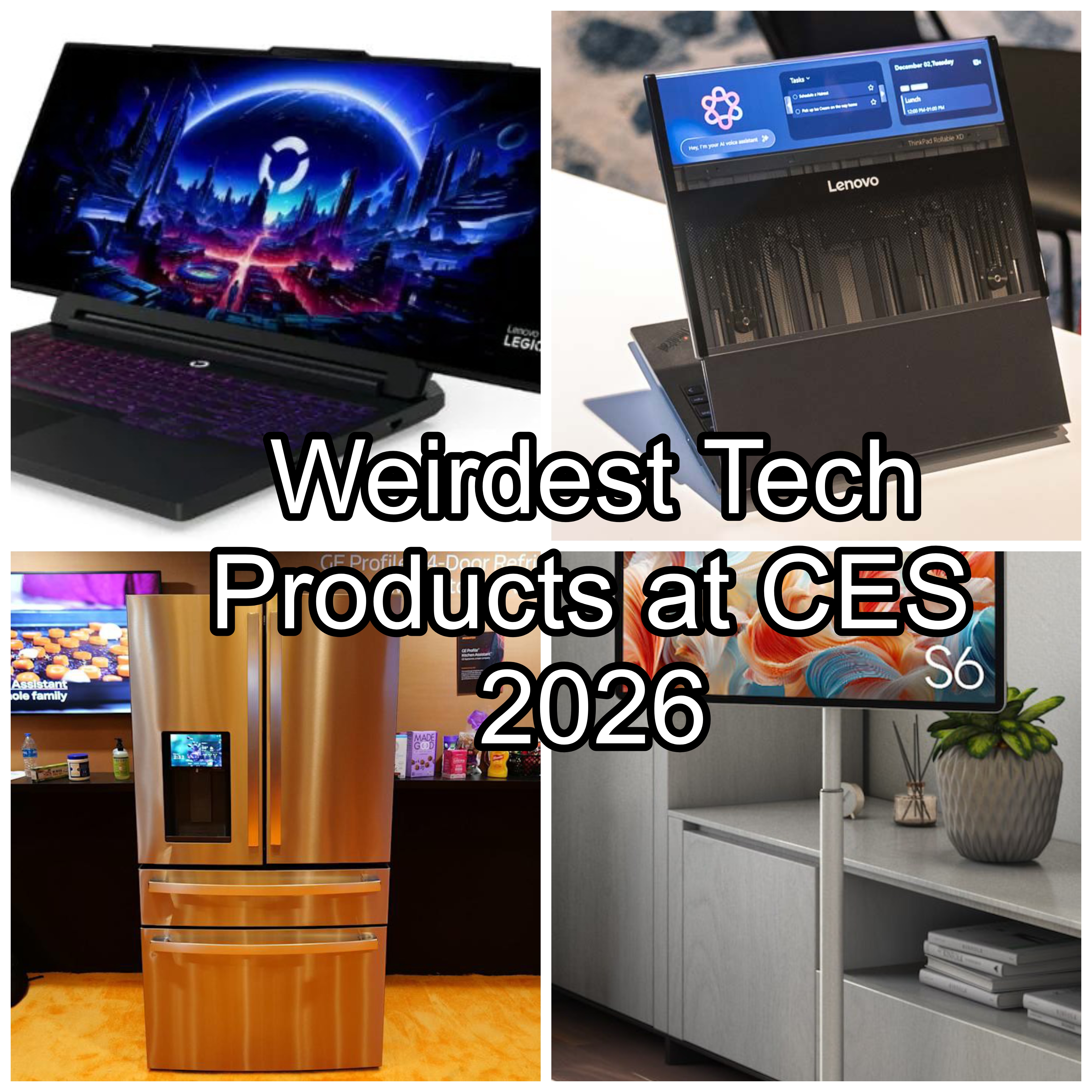 The Weirdest Tech We’ve Seen at CES 2026 So Far - Salsagadgets