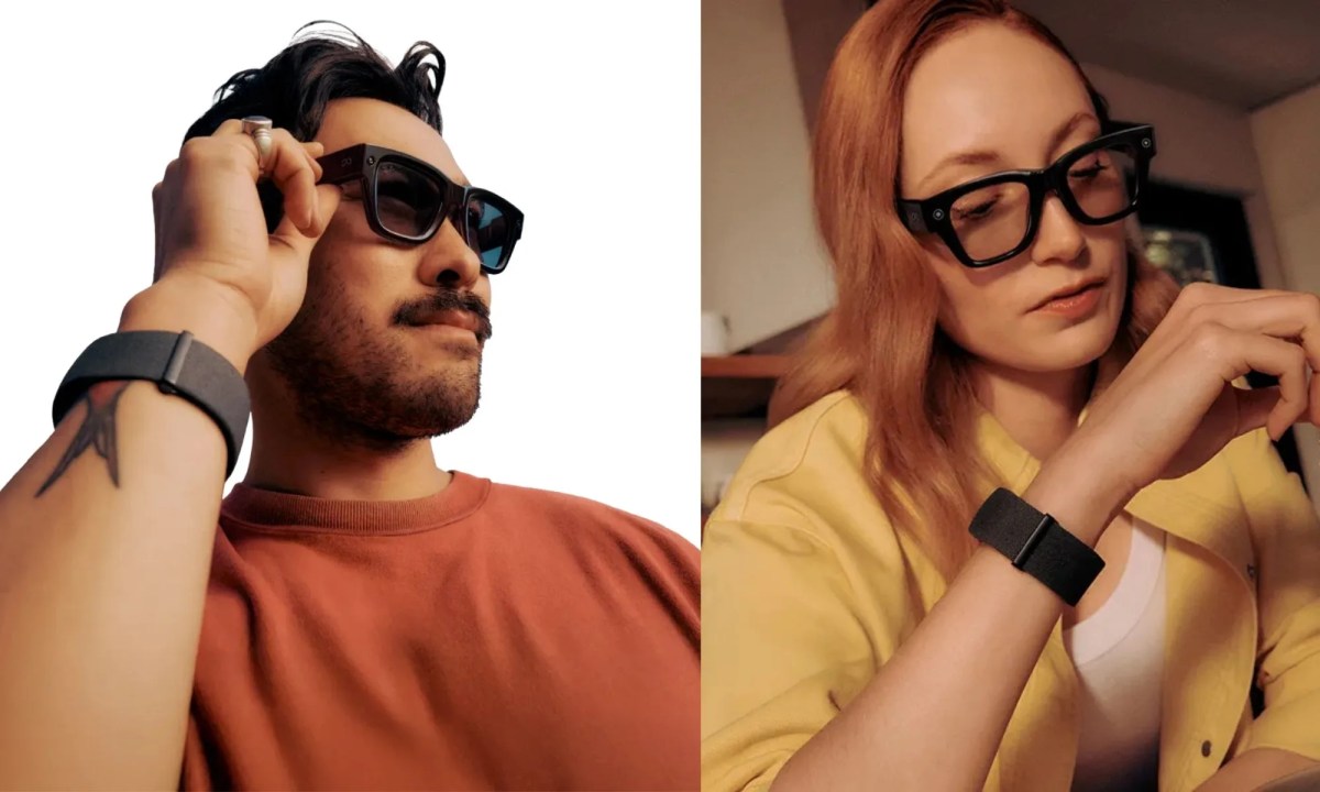 Meta’s Ray-Ban smart glasses can now type messages using finger movements in the air